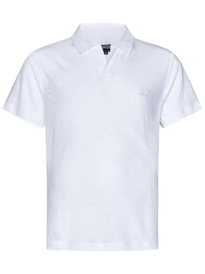 Vilebrequin Pyramide Polo Shirt In White