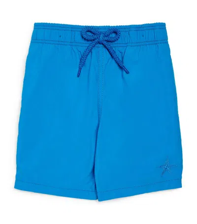 Vilebrequin Kids' Reactive Swim Shorts (2-14 Years) In Blue