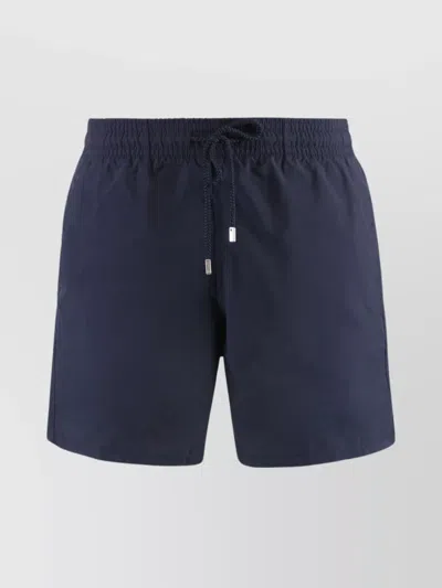 Vilebrequin Recycled Nylon Swim Shorts With Elastic Waistband In Blue