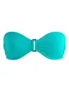 Vilebrequin Ring Bandeau Bikini Top In Green