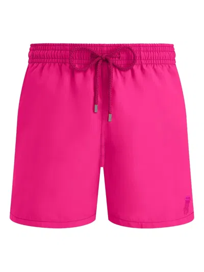 Vilebrequin Rocket Medusa Badeshorts In Pink