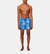 Vilebrequin Ronde Des Tortues Multicolore Swim Trunks In Faience