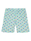 Vilebrequin Ronde Des Tortues Rainbow Swim Shorts In Blue