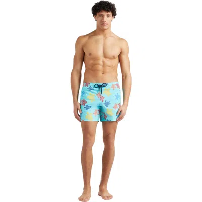 VILEBREQUIN RONDE DES TORTUES TRICOT SWIM SHORTS