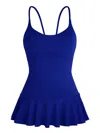 Vilebrequin Solid One-piece Swimsuit In Blue