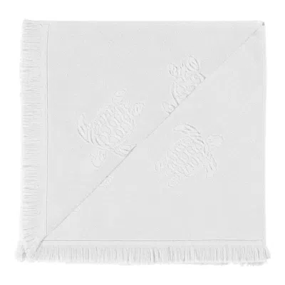 Vilebrequin Santah Beach Towel In White