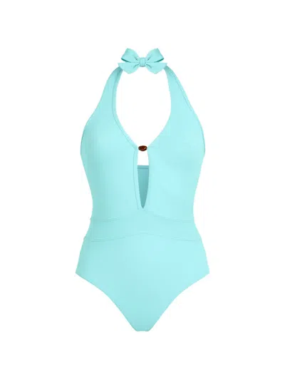 Vilebrequin Sculpting Swimsuit In Blue