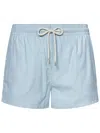 Vilebrequin Milton Micro Rayures Tailoring Swimsuit In Blue