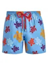 Vilebrequin Badehose Swim Shorts In Fleur De Lin