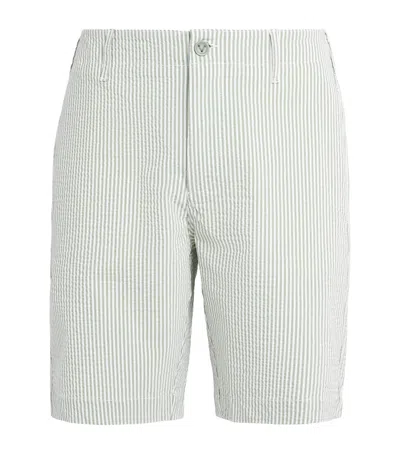 Vilebrequin Seersucker Stripe Bermuda Shorts In Multi