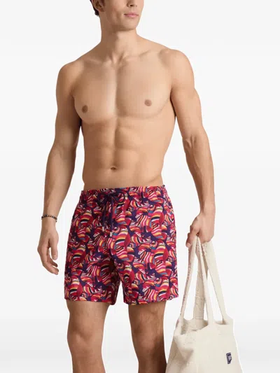 Vilebrequin Shell-print Swim Shorts In Multi