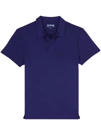 Vilebrequin Short-sleeve Polo Shirt In Blau