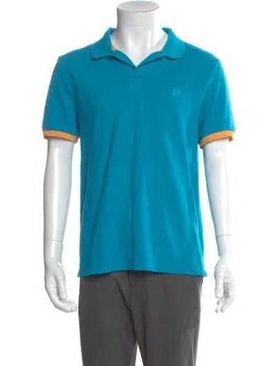 Pre-owned Vilebrequin Short Sleeve Shirt In Blue