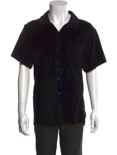Pre-owned Vilebrequin Short Sleeve Shirt W/ Tags In Black
