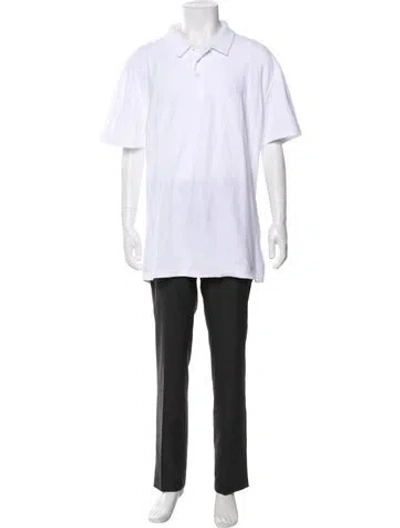 Pre-owned Vilebrequin Short Sleeve Shirt In White