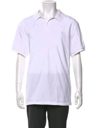Pre-owned Vilebrequin Short Sleeve Shirt In White