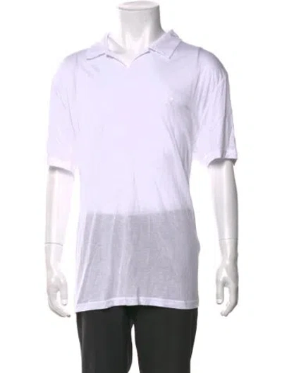 Pre-owned Vilebrequin Short Sleeve Shirt In White