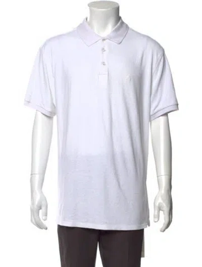 Pre-owned Vilebrequin Short Sleeve Shirt In White