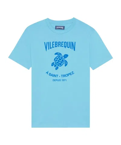 Vilebrequin Short Sleeve T-shirt In Blue