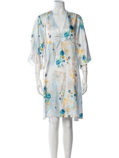Pre-owned Vilebrequin Silk Knee-length Dress In Multicolor
