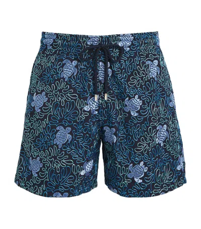 Vilebrequin Slash Mistral Swim Shorts In Blue