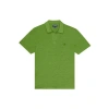 Vilebrequin Men's Pyramid Linen Polo Shirt In Green