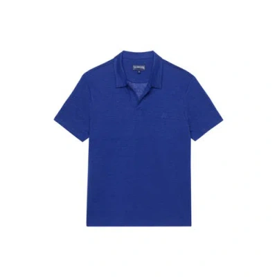 Vilebrequin Solid Linen Jersey Polo In Marrakech