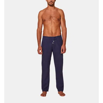 Vilebrequin Drawstring Elasticated-waist Trousers In Blue