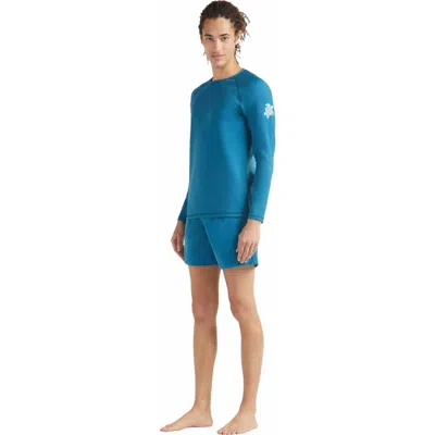 Vilebrequin Solid Long Sleeve Rashguard In Green