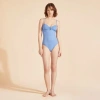 Vilebrequin Lucette Push-up Swimsuit In Blue