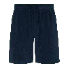 Vilebrequin Solid Organic Terry Bermuda Shorts In Blue