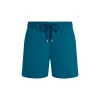 Vilebrequin Solid Recycled Polyamide Swim Shorts In Paon