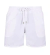 Vilebrequin Solid Swim Trunks In White