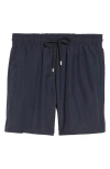 Vilebrequin Solid Swim Trunks In Blue