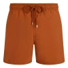 Vilebrequin Solid Swim Trunks In Caramel