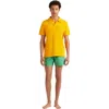 Vilebrequin Solid Terry Polo In Mangue