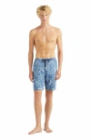 Vilebrequin Starfish Light Printed Denim Bermuda Shorts