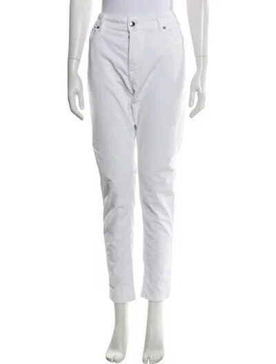 Pre-owned Vilebrequin Straight Leg Pants In White