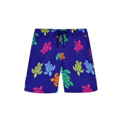 VILEBREQUIN VILEBREQUIN MULTICOLOR TORTUES STRETCH SWIM SHORTS