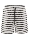 VILEBREQUIN STRIPED AND PATTERNED BEACH SHORTS