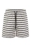 VILEBREQUIN VILEBREQUIN STRIPED AND PATTERNED BEACH SHORTS