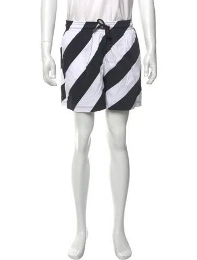 Pre-owned Vilebrequin Striped Swim Trunks In Multi