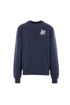 Vilebrequin Cotton Turtle Rayol Sweater In Navy Blue