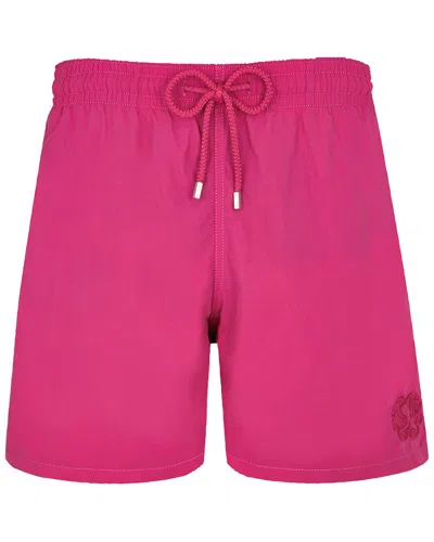 Vilebrequin Drawstring-waist Swim Shorts In Pink