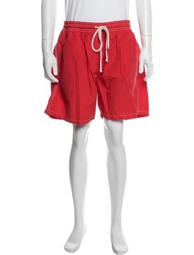 Pre-owned Vilebrequin Swim Trunks In Red