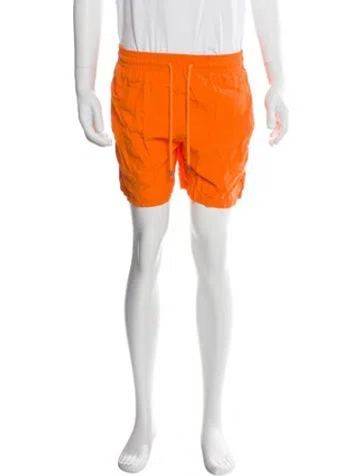 Pre-owned Vilebrequin Swim Trunks W/ Tags In Orange
