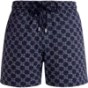 Vilebrequin Moorise Swim Trunks Bleu Marine In Blue