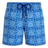 Vilebrequin Mahina Printed 5.5 Swim Shorts In Blue