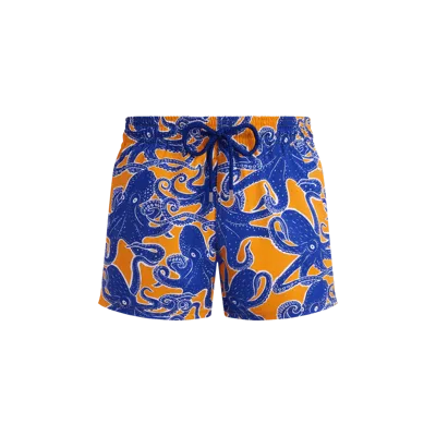 Vilebrequin Swimming Trunk In Orange