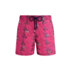 Vilebrequin Embroidered Seaweed Swim Shorts In Pink